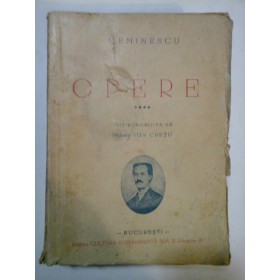 OPERE  vol. 4 (editie ingrijita de ION  CRETU) an 1938-39  -  M. EMINESCU  